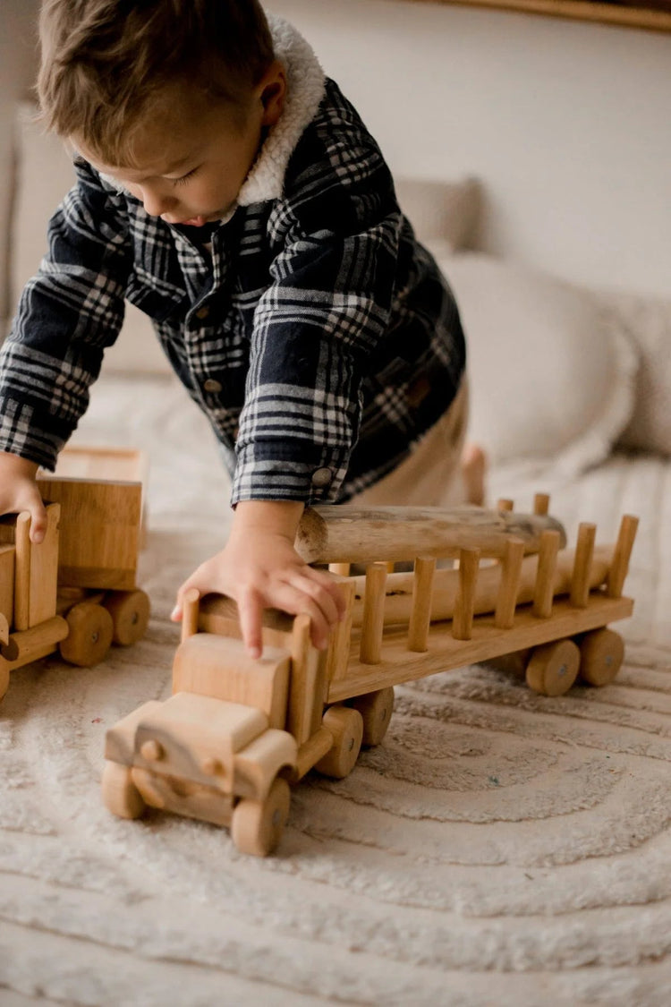 QTOYS | LOG TRUCK by QTOYS - The Playful Collective