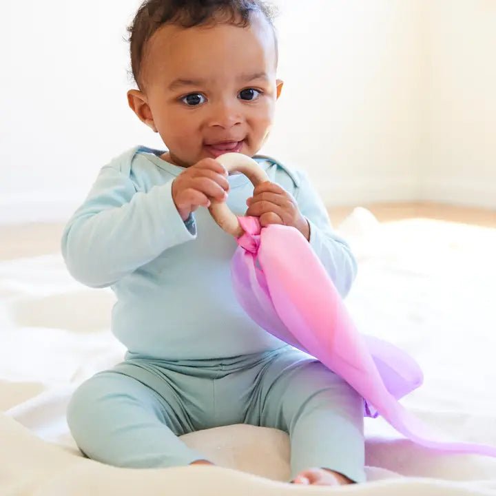 SARAH'S SILKS | BABY TEETHER - BLOSSOM *PRE - ORDER* by SARAH'S SILKS - The Playful Collective