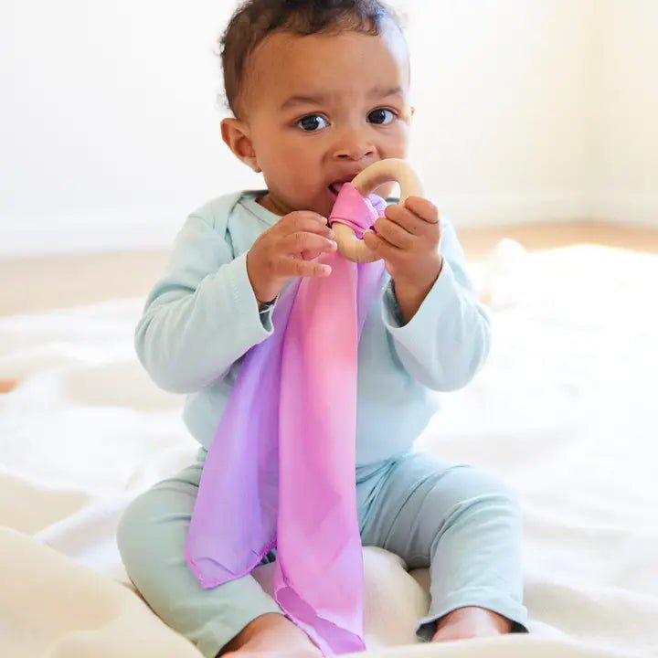 SARAH'S SILKS | BABY TEETHER - BLOSSOM *PRE - ORDER* by SARAH'S SILKS - The Playful Collective