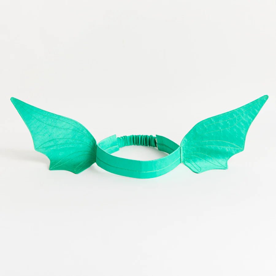 SARAH'S SILKS | DINOSAUR / DRAGON EARS HEADBAND - GREEN *PRE - ORDER* by SARAH'S SILKS - The Playful Collective