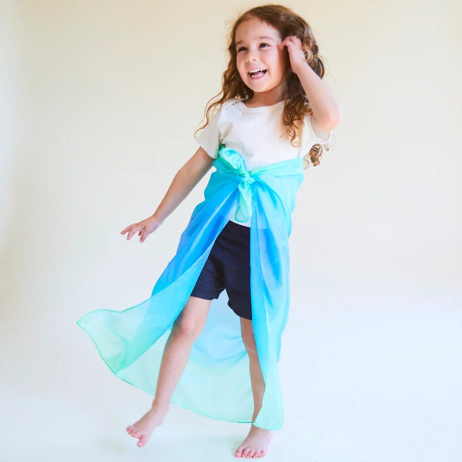 SARAH'S SILKS | ENCHANTED PLAYSILK - SEA *PRE - ORDER* by SARAH'S SILKS - The Playful Collective