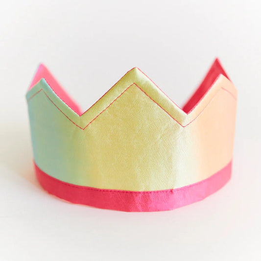 SARAH'S SILKS | SILK CROWN - RAINBOW *PRE - ORDER* by SARAH'S SILKS - The Playful Collective