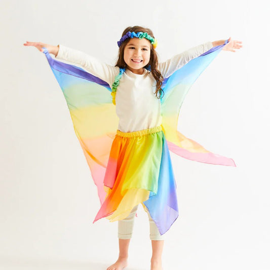 SARAH'S SILKS | SILK FAIRY SKIRT - RAINBOW *PRE - ORDER* by SARAH'S SILKS - The Playful Collective