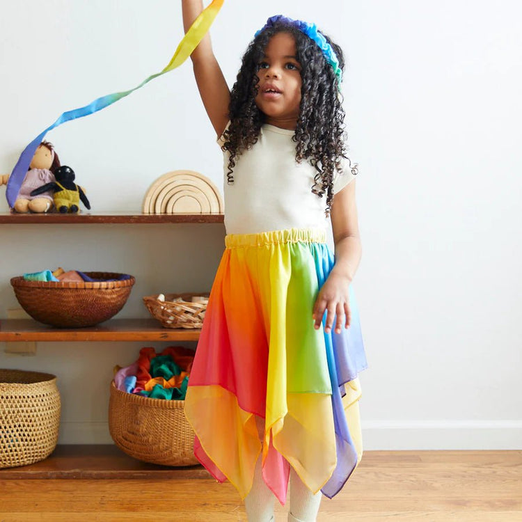 SARAH'S SILKS | SILK FAIRY SKIRT - RAINBOW *PRE - ORDER* by SARAH'S SILKS - The Playful Collective