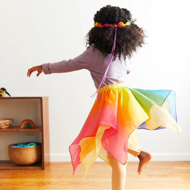 SARAH'S SILKS | SILK FAIRY SKIRT - RAINBOW *PRE - ORDER* by SARAH'S SILKS - The Playful Collective