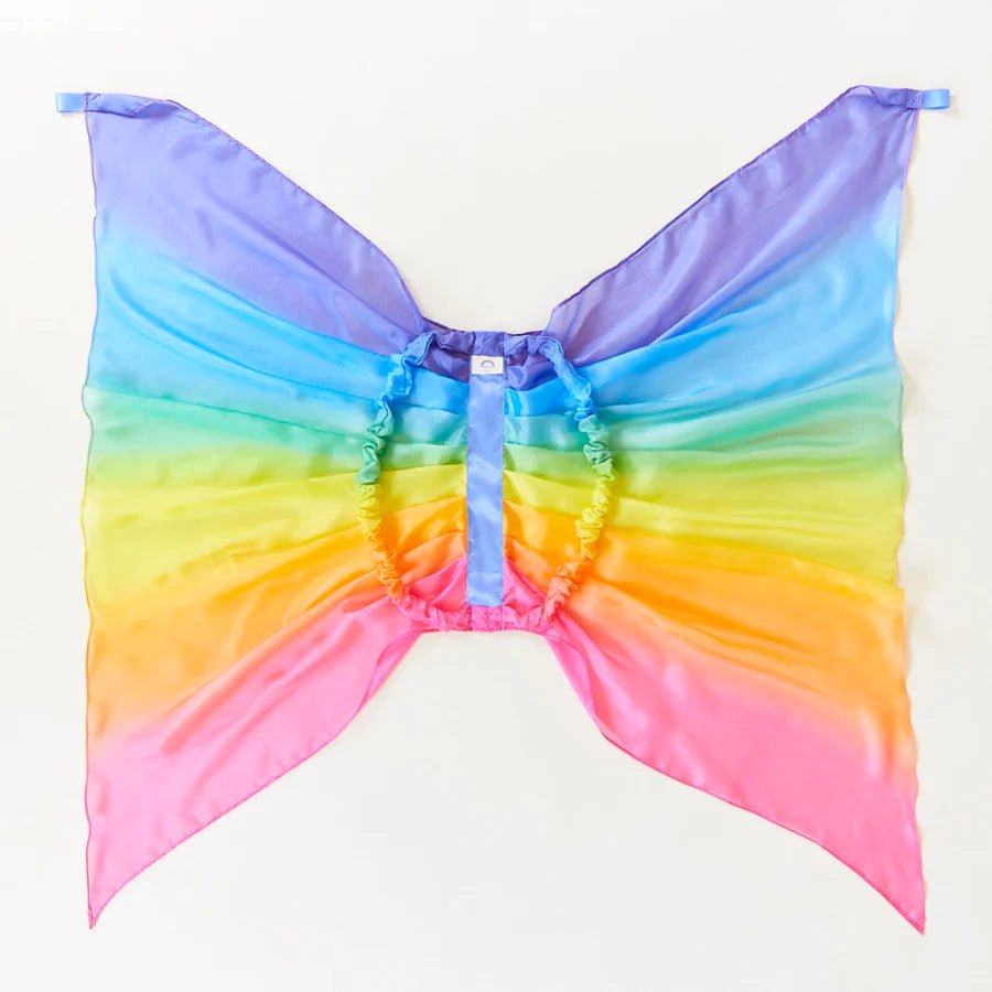 SARAH'S SILKS | SILK FAIRY WINGS - RAINBOW *PRE - ORDER* by SARAH'S SILKS - The Playful Collective