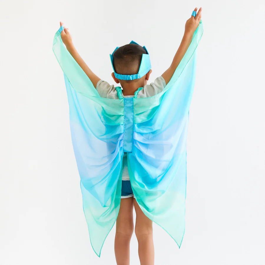 SARAH'S SILKS | SILK FAIRY WINGS - SEA *PRE - ORDER* by SARAH'S SILKS - The Playful Collective