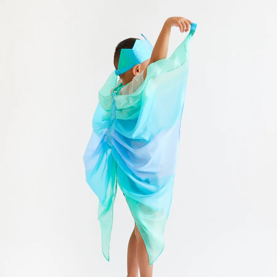 SARAH'S SILKS | SILK FAIRY WINGS - SEA *PRE - ORDER* by SARAH'S SILKS - The Playful Collective