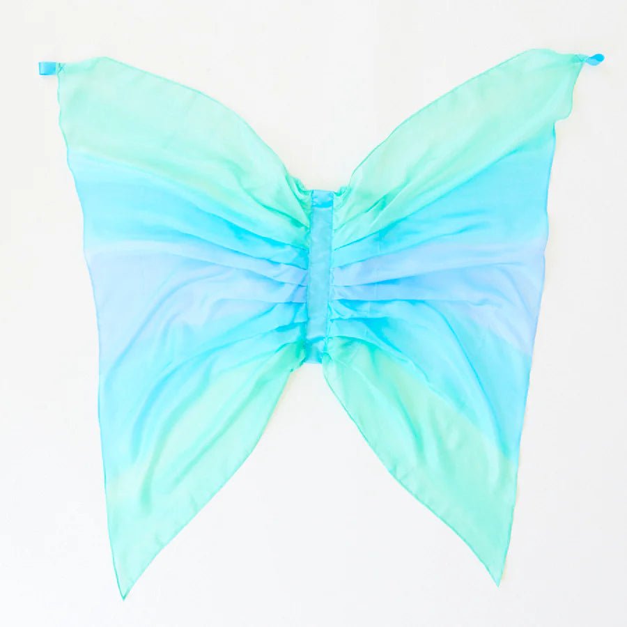 SARAH'S SILKS | SILK FAIRY WINGS - SEA *PRE - ORDER* by SARAH'S SILKS - The Playful Collective