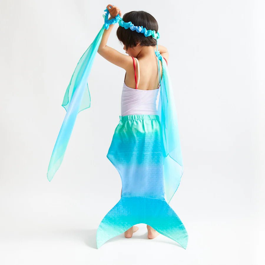 SARAH'S SILKS | SILK MERMAID'S TAIL - SEA *PRE - ORDER* Small by SARAH'S SILKS - The Playful Collective