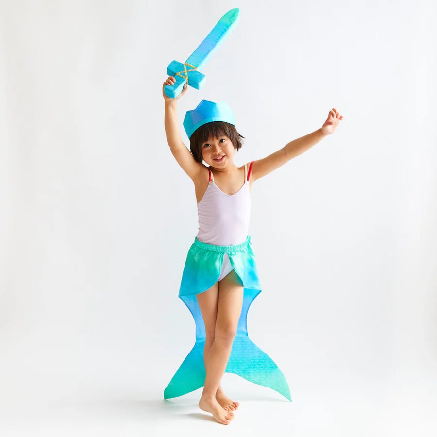 SARAH'S SILKS | SILK MERMAID'S TAIL - SEA *PRE - ORDER* Small by SARAH'S SILKS - The Playful Collective