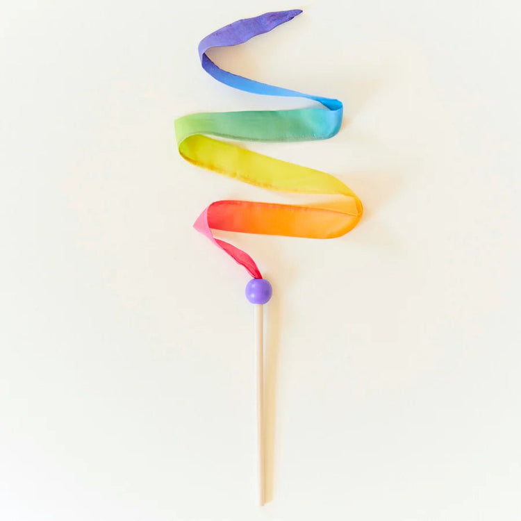 SARAH'S SILKS | SILK MINI STREAMER - RAINBOW *PRE - ORDER* by SARAH'S SILKS - The Playful Collective