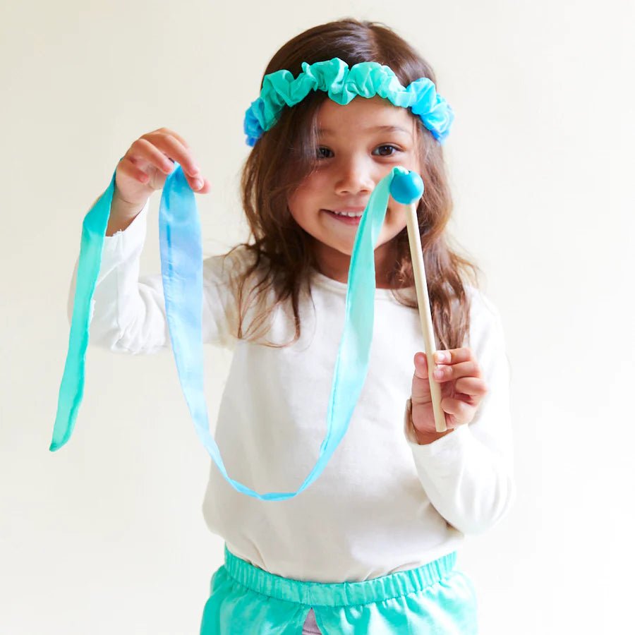 SARAH'S SILKS | SILK MINI STREAMER - SEA *PRE - ORDER* by SARAH'S SILKS - The Playful Collective