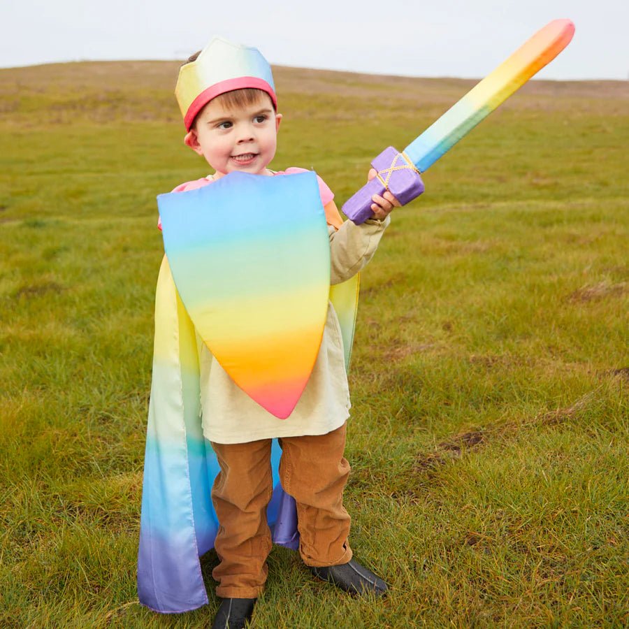 SARAH'S SILKS | SILK SOFT SHIELD & SWORD SET - RAINBOW *PRE - ORDER* by SARAH'S SILKS - The Playful Collective