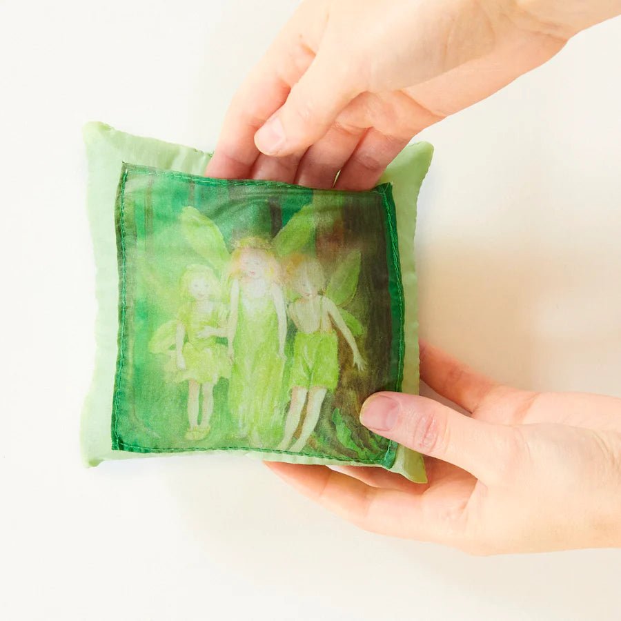 SARAH'S SILKS | SILK TOOTH FAIRY PILLOW - GREEN *PRE - ORDER* by SARAH'S SILKS - The Playful Collective