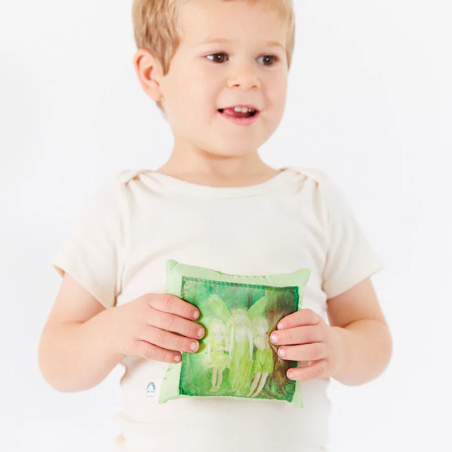 SARAH'S SILKS | SILK TOOTH FAIRY PILLOW - GREEN *PRE - ORDER* by SARAH'S SILKS - The Playful Collective