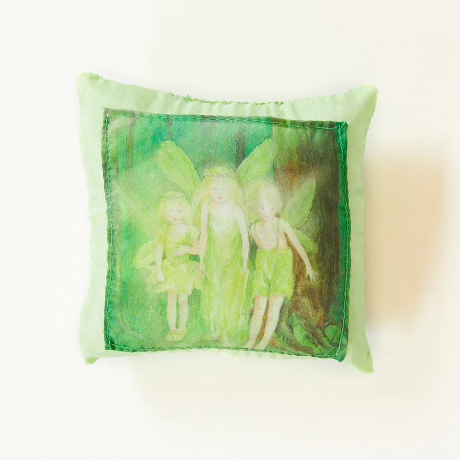 SARAH'S SILKS | SILK TOOTH FAIRY PILLOW - GREEN *PRE - ORDER* by SARAH'S SILKS - The Playful Collective