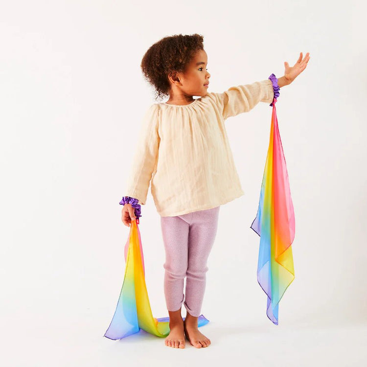 SARAH'S SILKS | WRIST STREAMERS - RAINBOW *PRE - ORDER* by SARAH'S SILKS - The Playful Collective