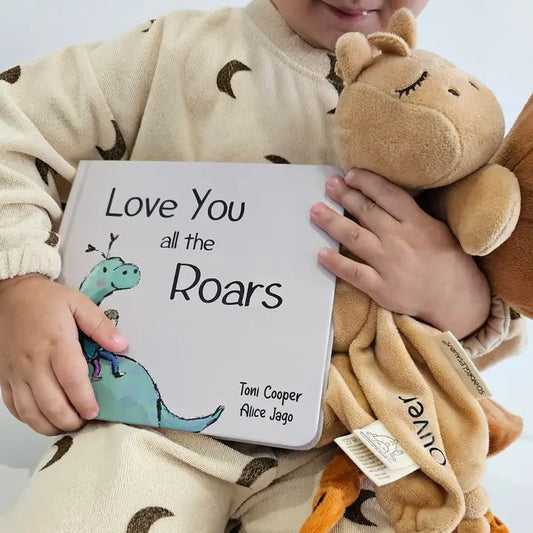 SCHNORG BABY | LOVE YOU ALL THE ROARS KEEPSAKE BOOK by SCHNORG BABY - The Playful Collective