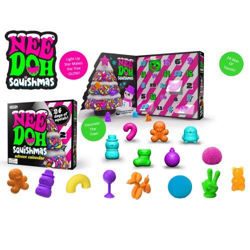 SCHYLLING | SQUISHMAS NEE - DOH ADVENT CALENDAR by SCHYLLING - The Playful Collective