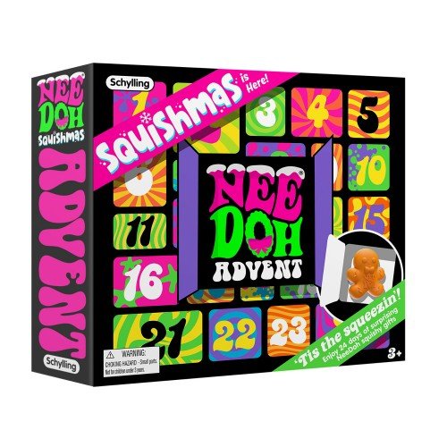 SCHYLLING | SQUISHMAS NEE - DOH ADVENT CALENDAR by SCHYLLING - The Playful Collective