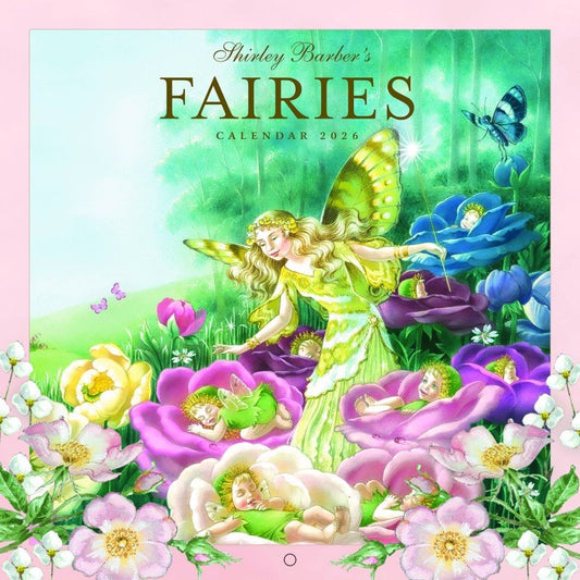 SHIRLEY BARBER | 2026 FAIRIES WALL CALENDAR by SHIRLEY BARBER - The Playful Collective