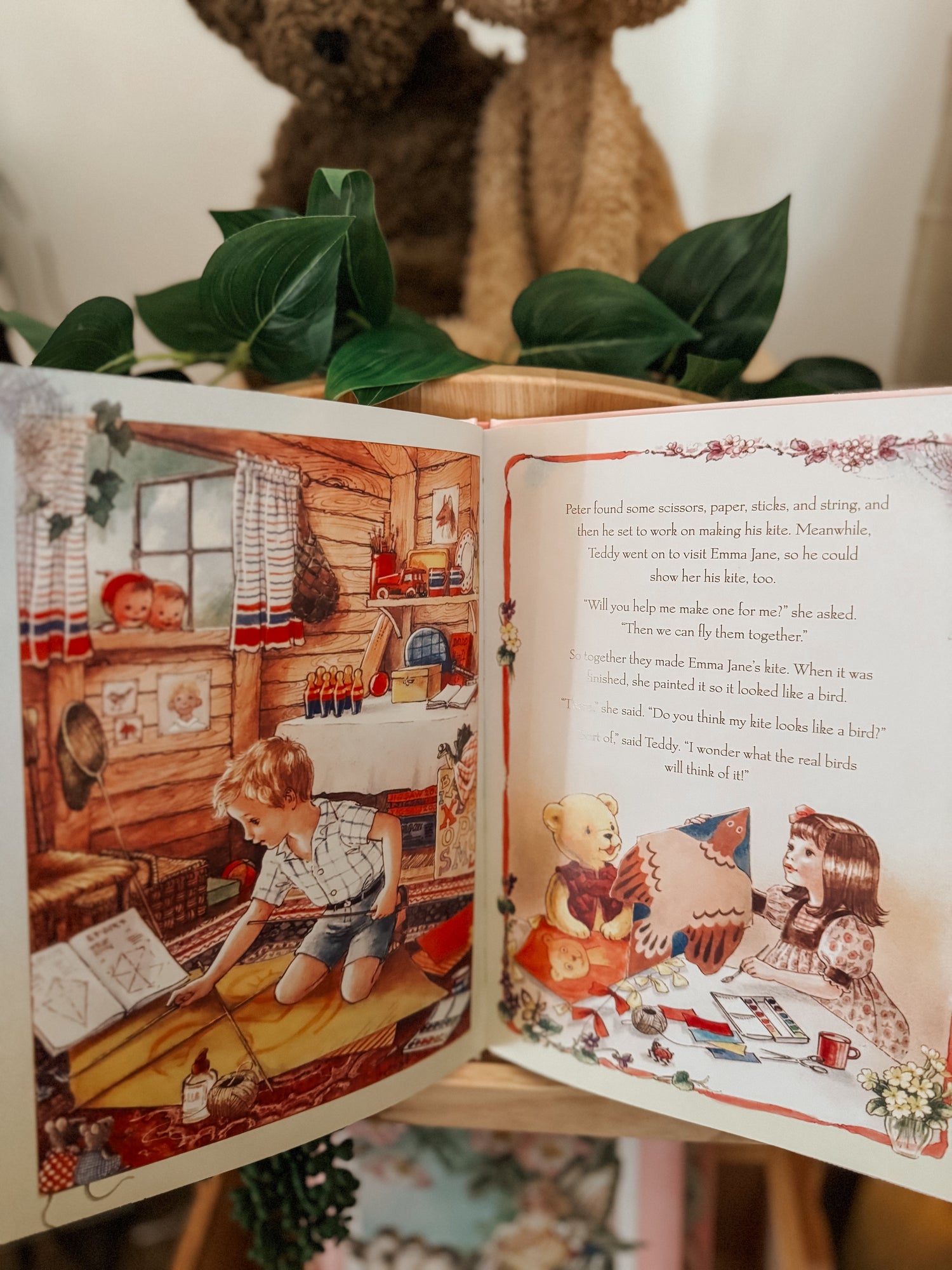 SHIRLEY BARBER | TEDDY’S FOREST FRIENDS - KITE TROUBLE by SHIRLEY BARBER - The Playful Collective