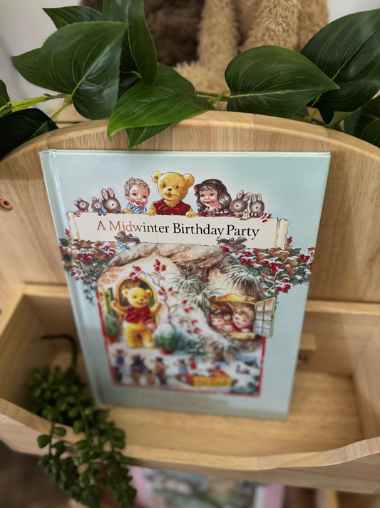 SHIRLEY BARBER | TEDDY’S FOREST FRIENDS - TEDDY’S MIDWINTER BIRTHDAY PARTY by SHIRLEY BARBER - The Playful Collective