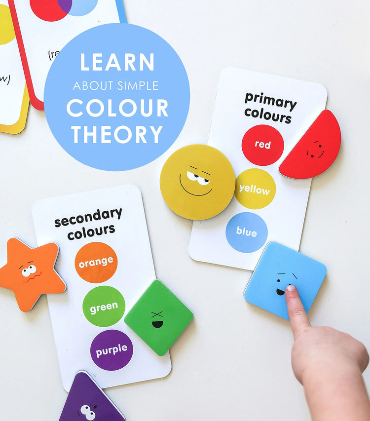 CURIOUS COLUMBUS | FLASHCARDS & MAGNETIC COLOURS & SHAPES