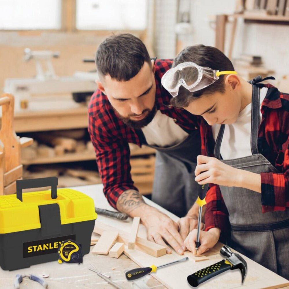 5 Piece Tool Set with Tool Box by Stanley Jr. | The Playful Collective