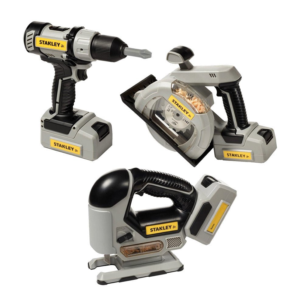 STANLEY JR. | POWER TOOL SET - 3 PIECES *PRE - ORDER* by STANLEY JR. - The Playful Collective