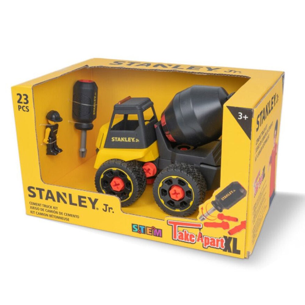 STANLEY JR. | TAKE APART CEMENT TRUCK KIT - 23 PIECES *PRE - ORDER* by STANLEY JR. - The Playful Collective