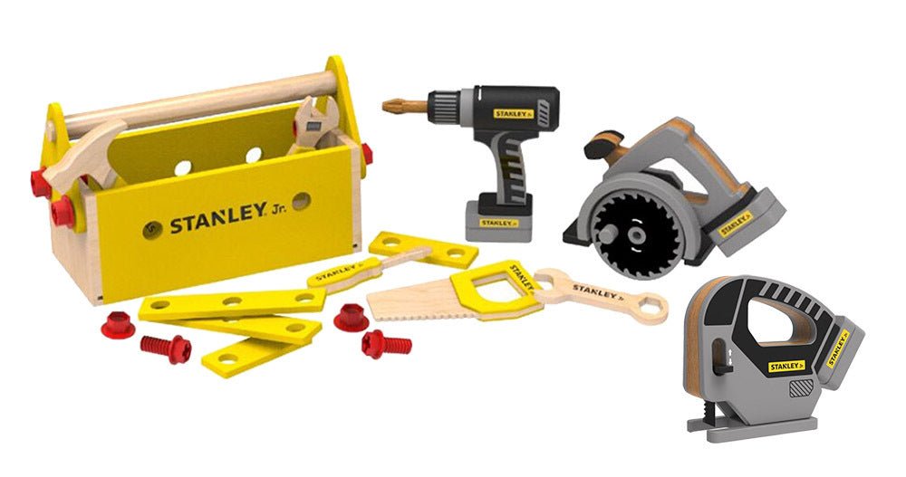 STANLEY JR. | WOODEN TOOL SET - 28 PIECES *PRE - ORDER* by STANLEY JR. - The Playful Collective