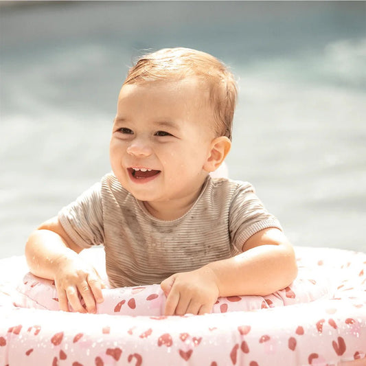 SWIM ESSENTIALS | BABY SWIMSEAT - OLD PINK LEOPARD (0 - 1Y) *PRE - ORDER* by SWIM ESSENTIALS - The Playful Collective