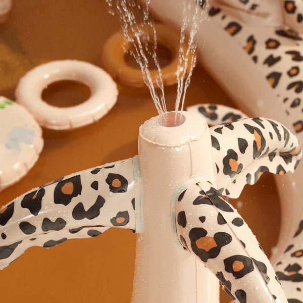 SWIM ESSENTIALS | INFLATABLE ADVENTURE POOL - BEIGE LEOPARD by SWIM ESSENTIALS - The Playful Collective