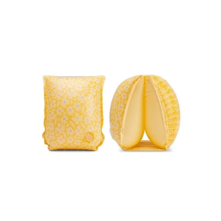 SWIM ESSENTIALS | INFLATABLE ARMBANDS - FLORISH YELLOW (0 - 2Y) by SWIM ESSENTIALS - The Playful Collective