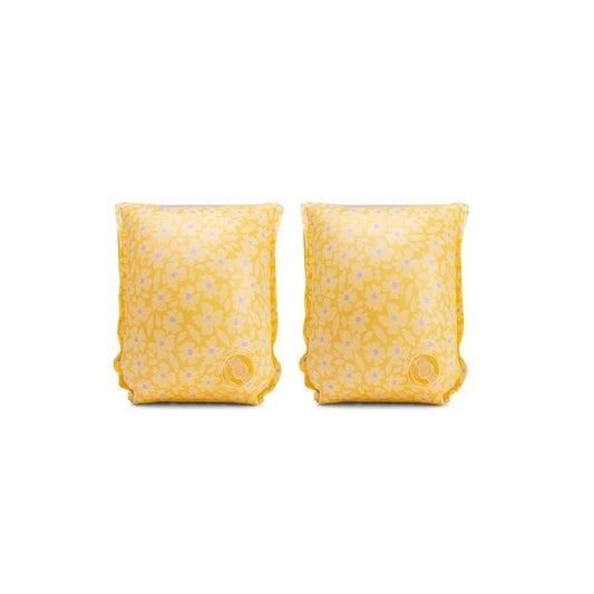 SWIM ESSENTIALS | INFLATABLE ARMBANDS - FLORISH YELLOW (0 - 2Y) by SWIM ESSENTIALS - The Playful Collective