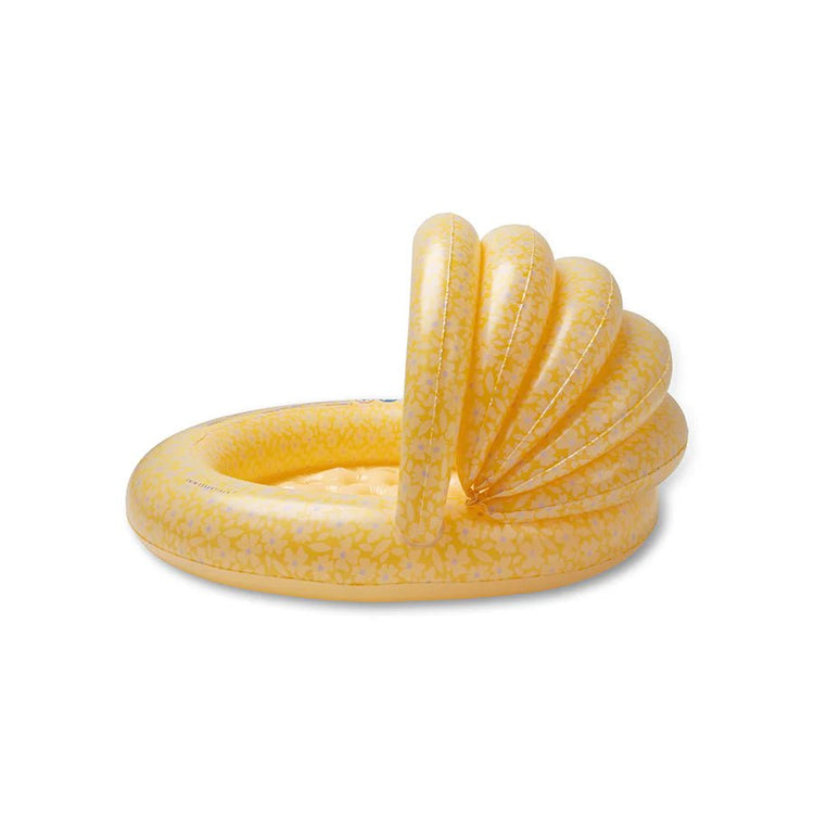 SWIM ESSENTIALS | INFLATABLE CHILDREN'S POOL WITH CANOPY - FLORISH YELLOW (100CM) by SWIM ESSENTIALS - The Playful Collective