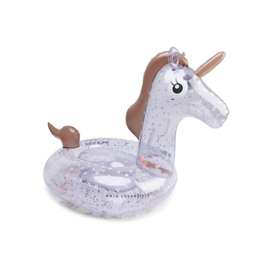 SWIM ESSENTIALS | INFLATABLE FLOAT - DAISY FLOWERS BLUE UNICORN (150CM) by SWIM ESSENTIALS - The Playful Collective