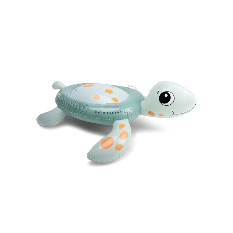 Inflatable Turtle Shell Inflatable Pool Ride-On - Turtle (140cm) by Swim Essentials | The ...