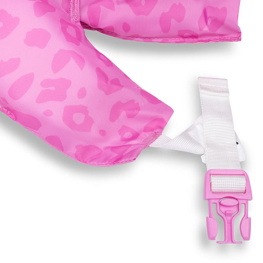 SWIM ESSENTIALS | PUDDLE JUMPER SWIM VEST - PINK LEOPARD (2 - 6Y) by SWIM ESSENTIALS - The Playful Collective