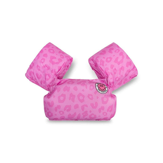SWIM ESSENTIALS | PUDDLE JUMPER SWIM VEST - PINK LEOPARD (2 - 6Y) by SWIM ESSENTIALS - The Playful Collective