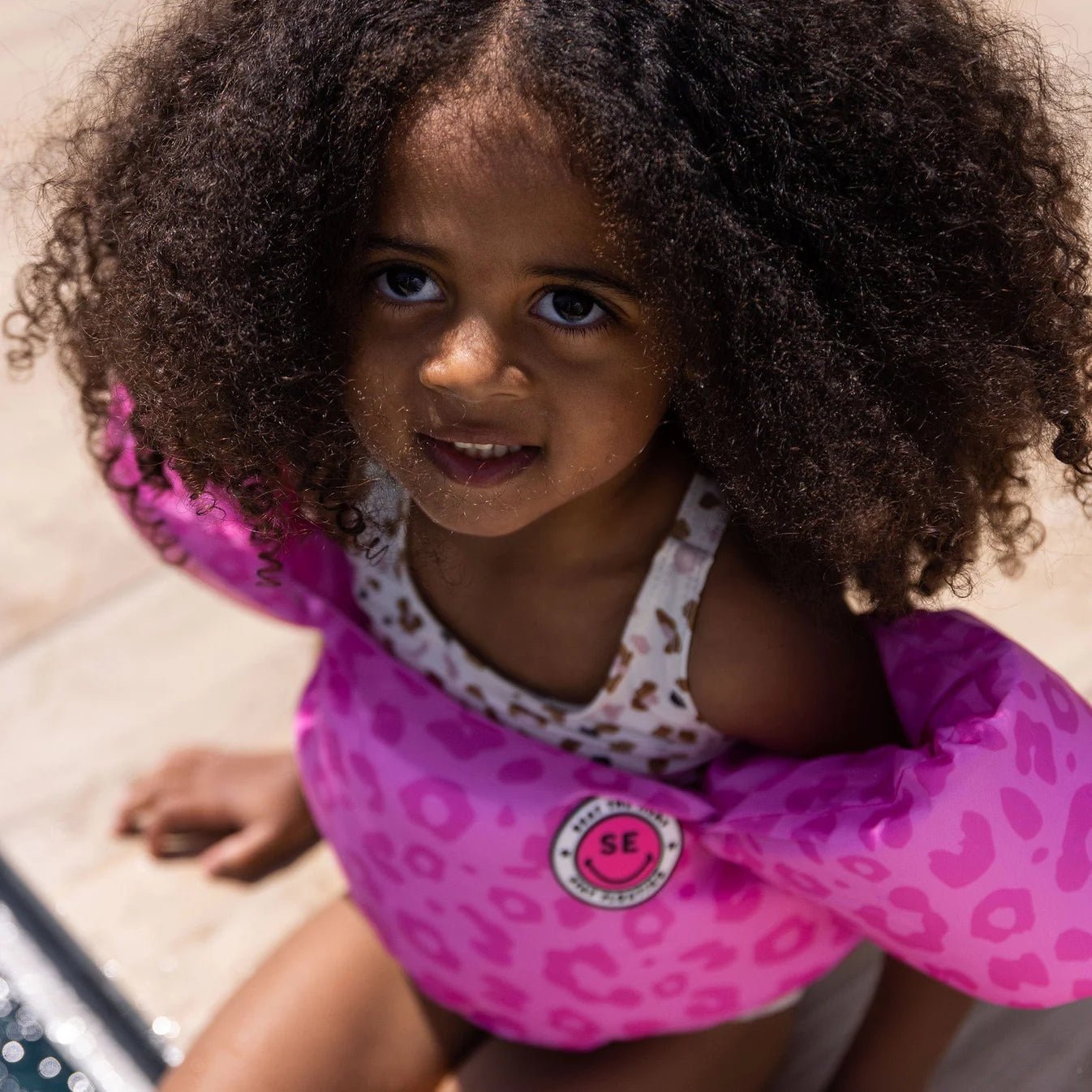 SWIM ESSENTIALS | PUDDLE JUMPER SWIM VEST - PINK LEOPARD (2 - 6Y) by SWIM ESSENTIALS - The Playful Collective