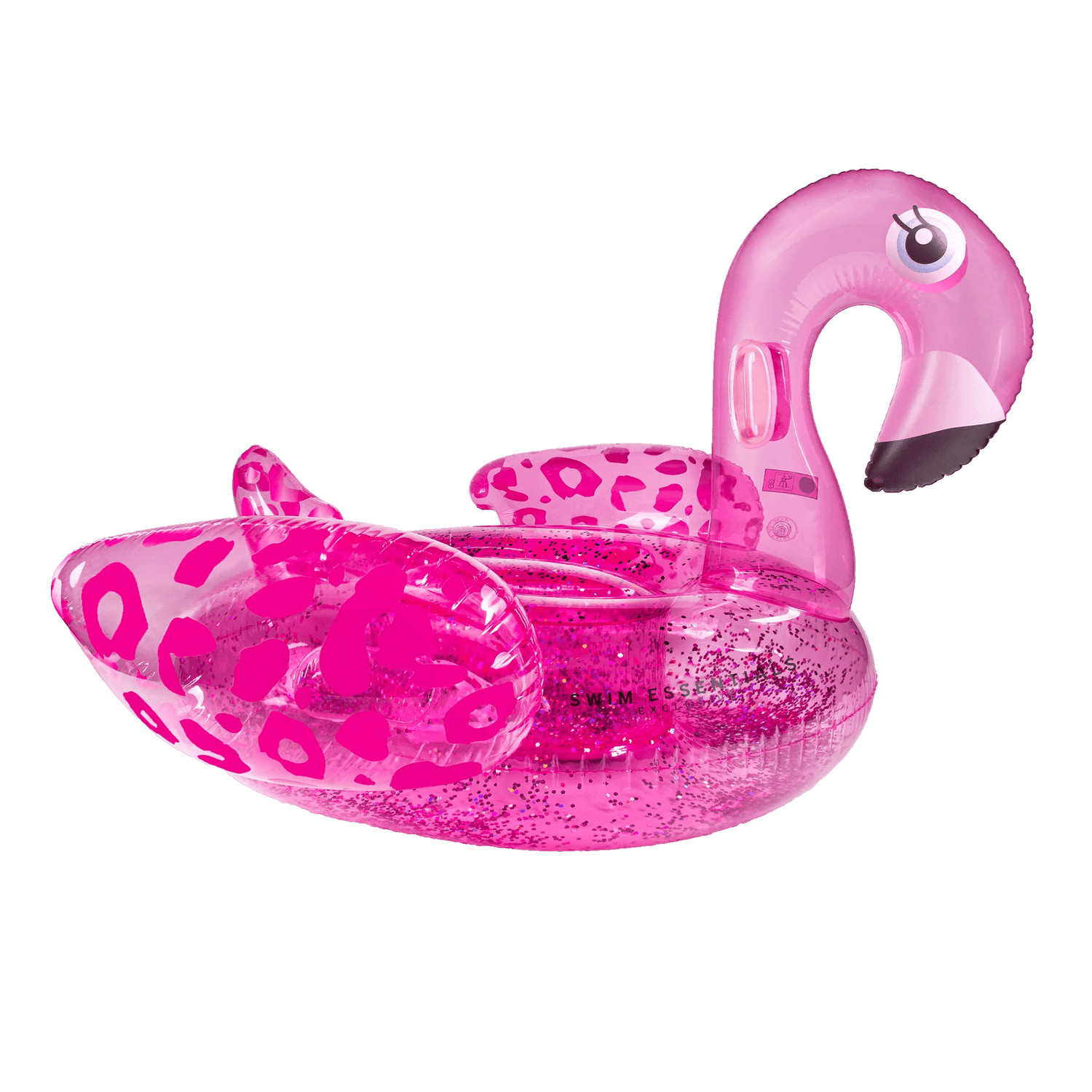 SWIM ESSENTIALS | RIDE - ON - NEON LEOPARD FLAMINGO *PRE - ORDER* by SWIM ESSENTIALS - The Playful Collective