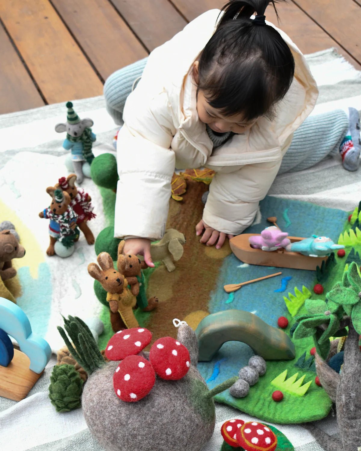 TARA TREASURES | BEAR HUNT PLAY MAT PLAYSCAPE by TARA TREASURES - The Playful Collective