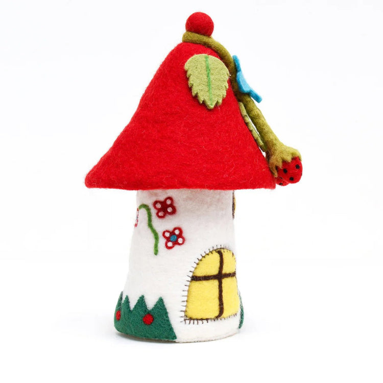 TARA TREASURES | FAIRIES & GNOMES HOUSE - RED ROOF *PRE-ORDER* by TARA TREASURES - The Playful Collective