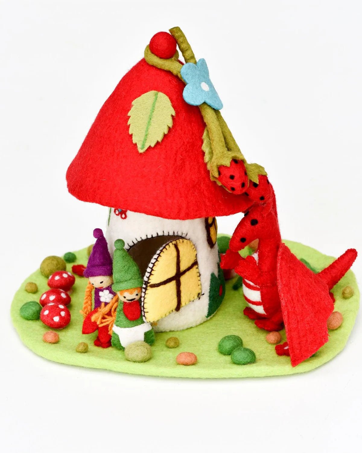 TARA TREASURES | FAIRIES & GNOMES HOUSE - RED ROOF *PRE-ORDER* by TARA TREASURES - The Playful Collective