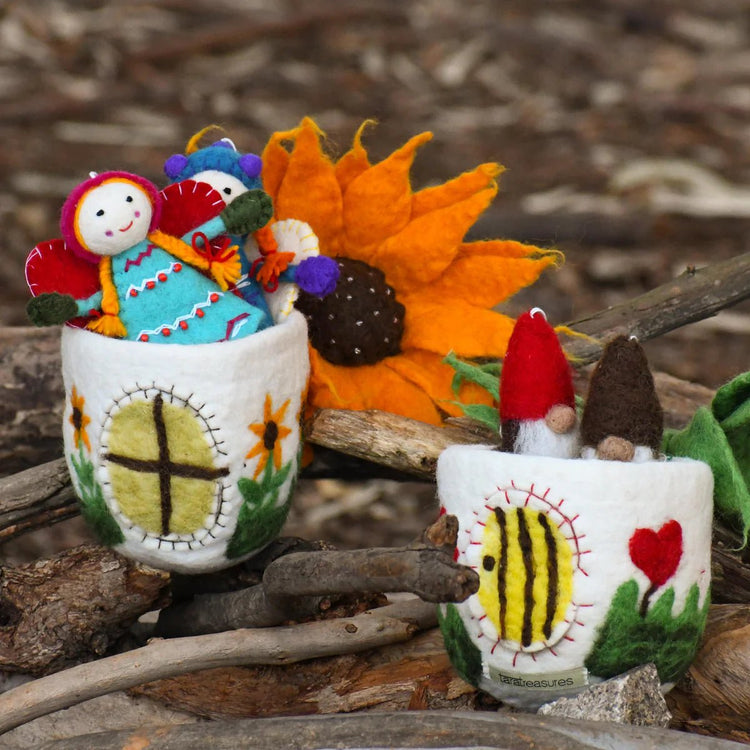 TARA TREASURES | FAIRIES & GNOMES HOUSE - SUNFLOWER *PRE-ORDER* by TARA TREASURES - The Playful Collective