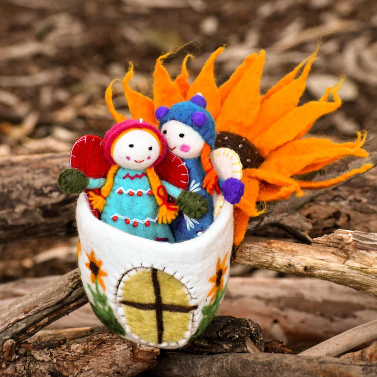 TARA TREASURES | FAIRIES & GNOMES HOUSE - SUNFLOWER *PRE-ORDER* by TARA TREASURES - The Playful Collective