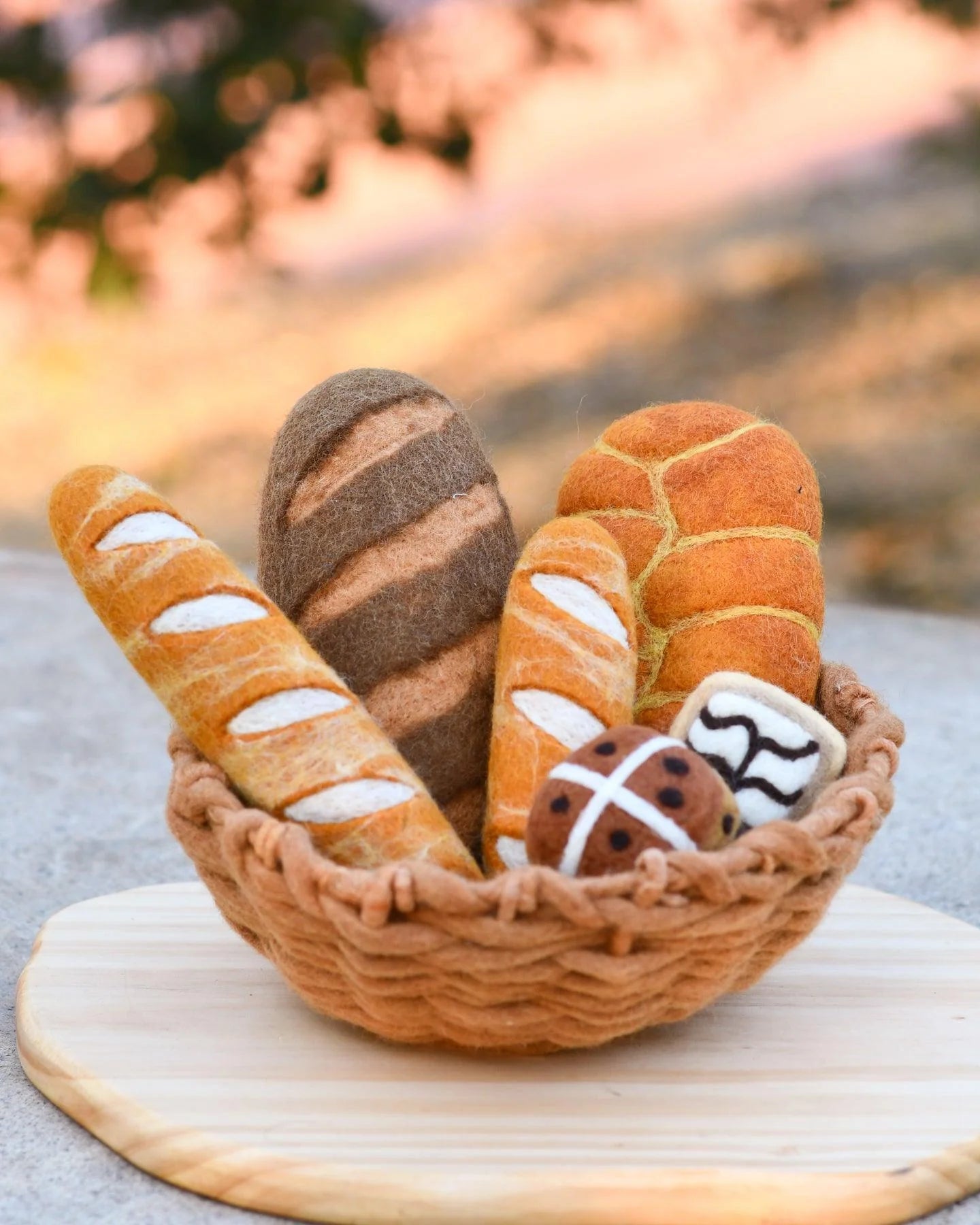 TARA TREASURES | FELT BAGUETTE (SET OF 2) *PRE-ORDER* by TARA TREASURES - The Playful Collective